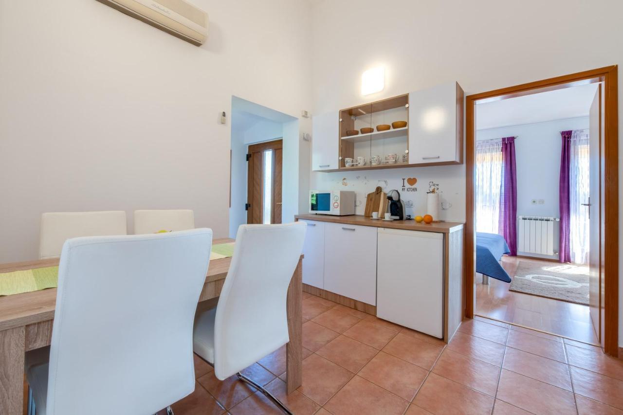 Villa Livia With Three Nice Apartments, Swimming Pool, Childrens Playground, Barbecue And Free Parking Лижнян Экстерьер фото